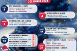 Programme d'activités de décembre à la médiathèque